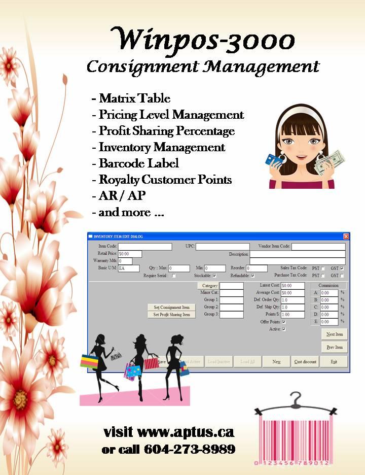 Consignment Module